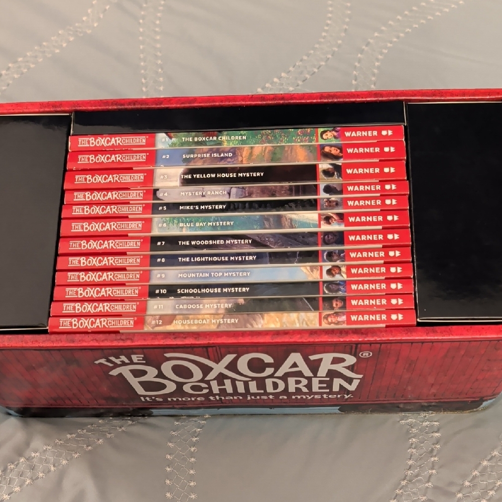 The Boxcar Children Book Set - Red